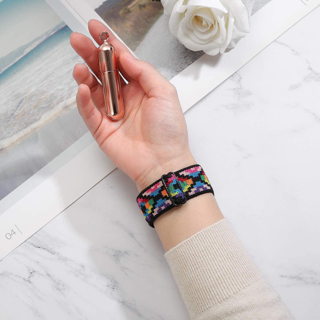 Dây Đeo Nylon Co Giãn Điều Chỉnh Được Cho Đồng Hồ Samsung Galaxy watch 4/classic/46mm/Active 2/Gear S3/Azfit Huawei GT 2/3 Pro