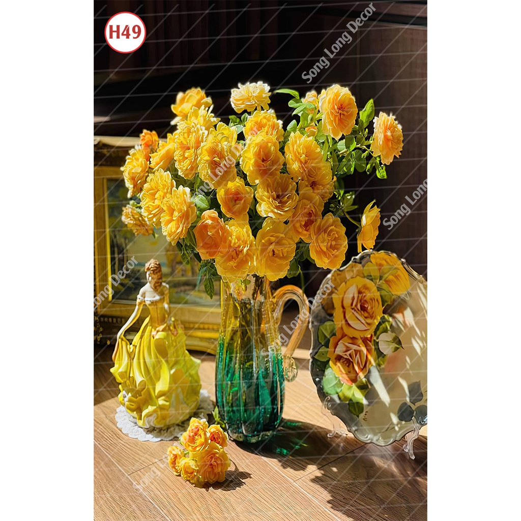 Tranh Dán Tường Lọ Hoa Nhiều Mẫu Đẹp - Có In Theo Yêu Cầu- Tranh 3d Trang trí nhà cửa -5