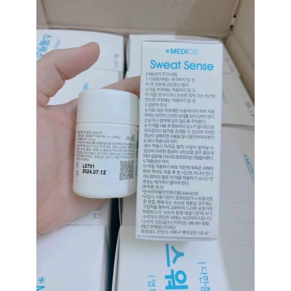 Lăn nách Hàn Quốc siêu hiệu quả SWEAT SENSE