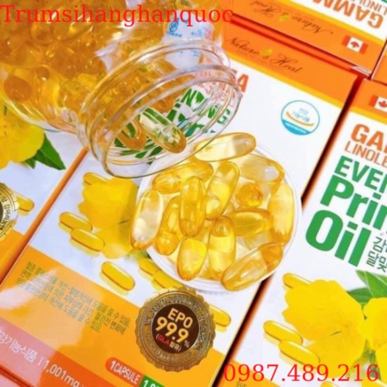 [ TINH DẦU HOA ANH THẢO] Tinh Dầu Hoa Anh Thảo Hàn Quốc 365 Viên [ Mẫu Mới ] [ Hàng Mới Về ]