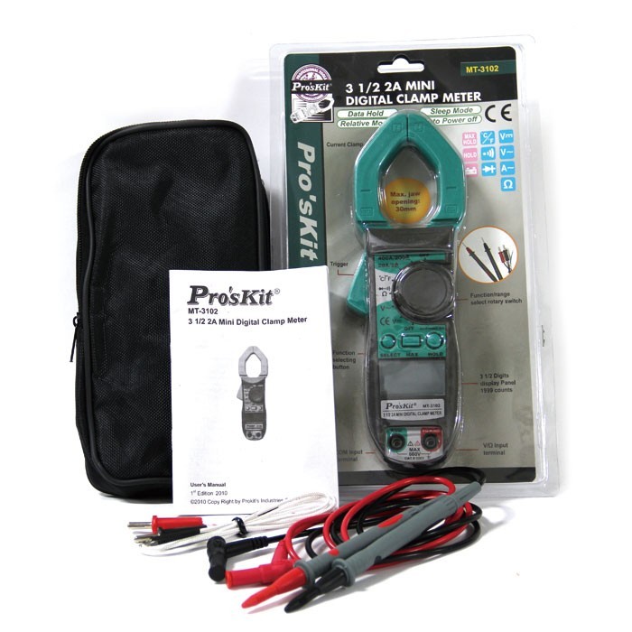 Ampe kìm dòng điện tử AC Pro'skit MT-3102