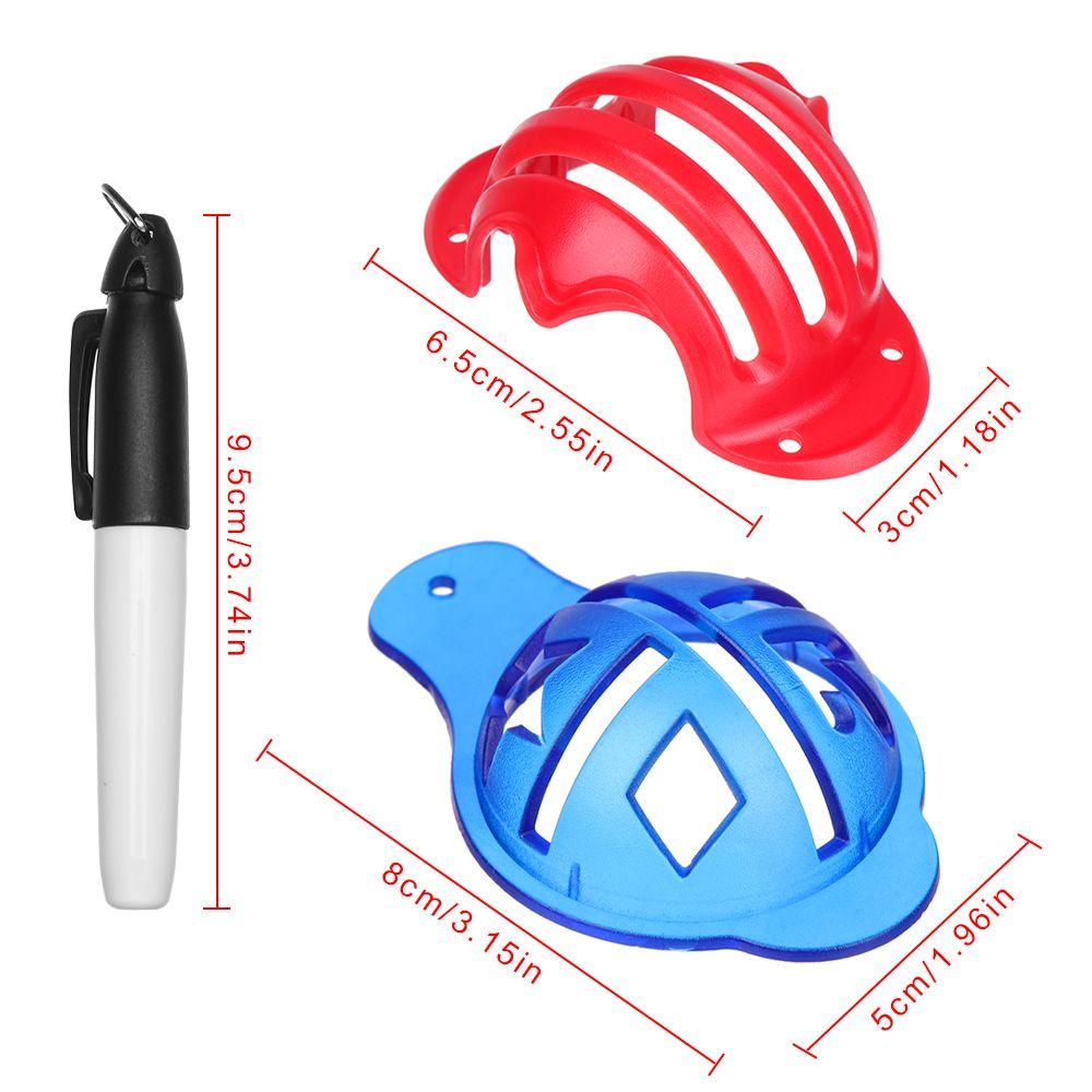 MUVAKO Bút Đánh Dấu Vị Trí Bóng Golf Chất Liệu Nhựa Cao Cấp