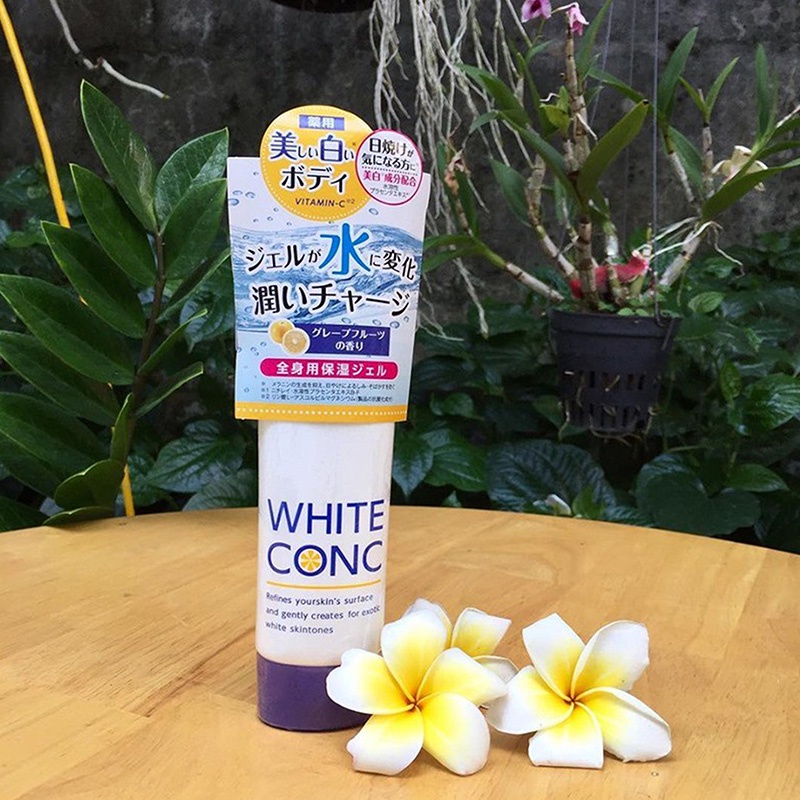 Gel dưỡng thể trắng da White Conc 90g - Hachi Hachi Japan Shop