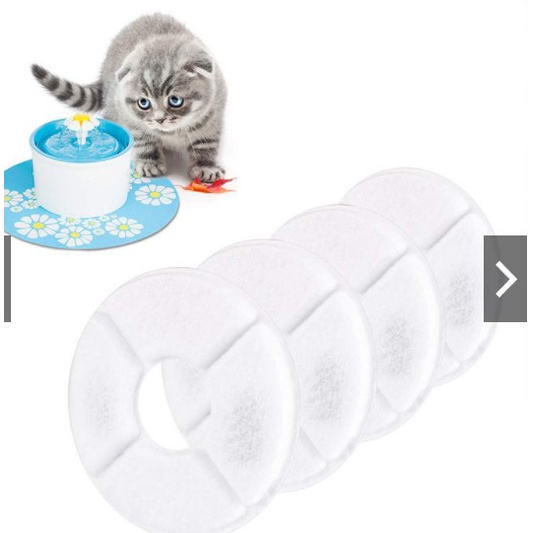 miếng lọc nước than hoạt tính dùng trong máy uống nước tự động dành cho chó mèo