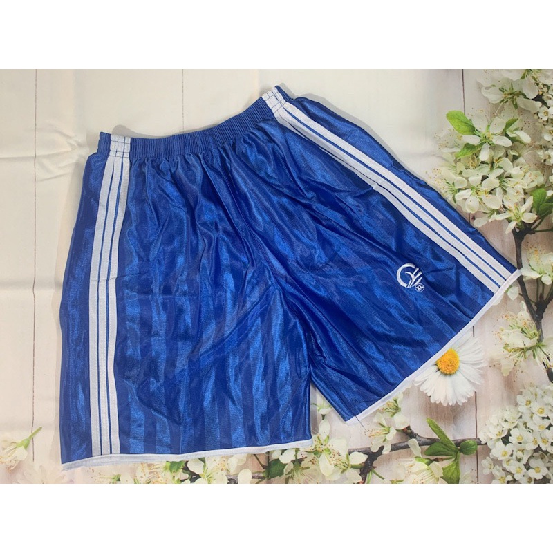 Quần đùi nam thể thao mặc nhà thun lạnh 3 sọc - SIZE từ 45-80kg