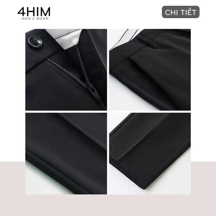 Quần tây nam Hàn Quốc dáng đứng , quần tây nam dáng slimfit năng động trẻ trung thương hiệu 4HIM