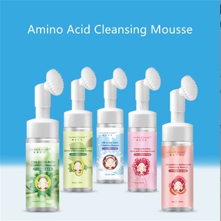 Sữa rủa mặt acid amino Pourmu Chlight tẩy da chết mụn đầu đen làm trắng sáng đường nét dưỡng giữ ẩm da