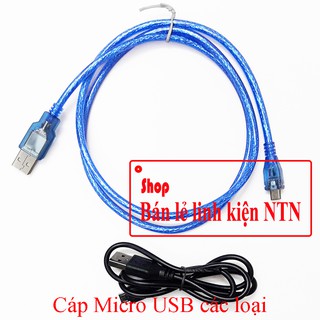 Dây cáp micro USB các loại
