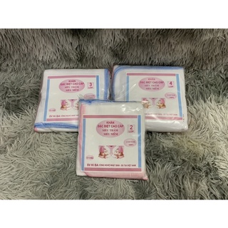 Khăn sữa sơ sinh Kiba 2 lớp (10 chiếc)