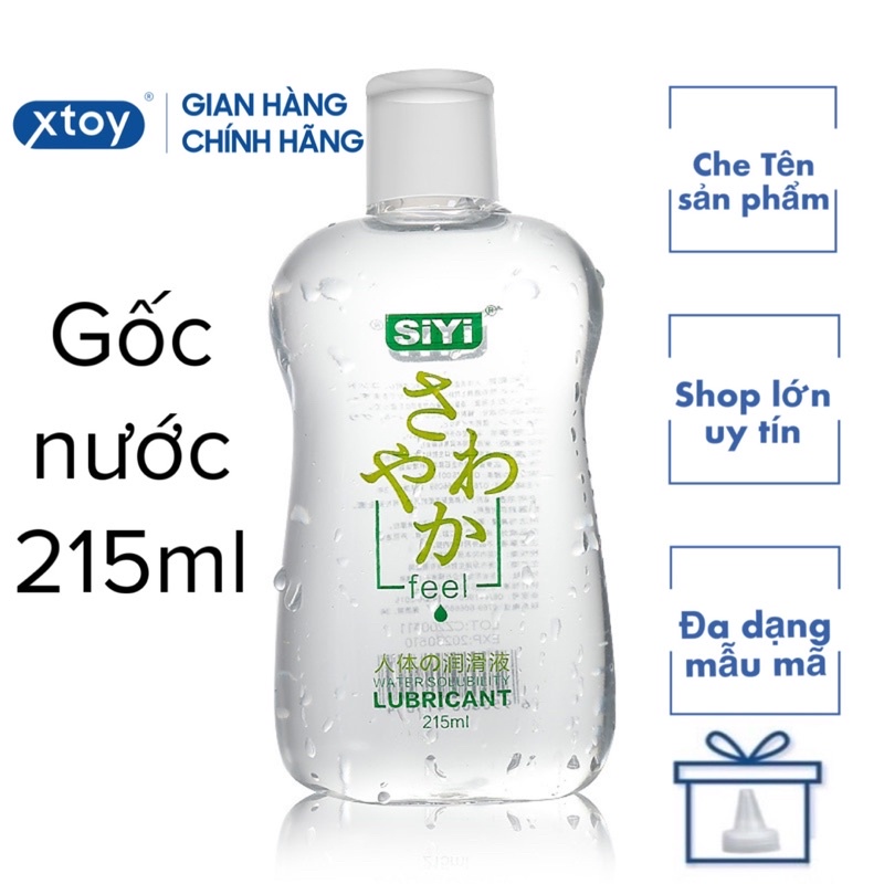 Gel SiYi Trong 215ml Siêu Trơn - Gốc Nước
