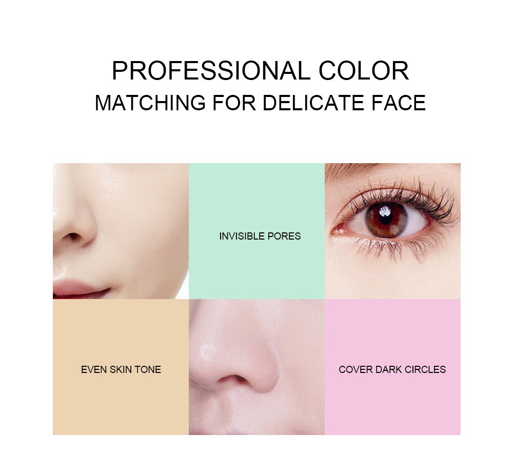 (Hàng Mới Về) Bảng Kem Che Khuyết Điểm 8 Màu Giúp Tạo Khối Cao Cấp | BigBuy360 - bigbuy360.vn