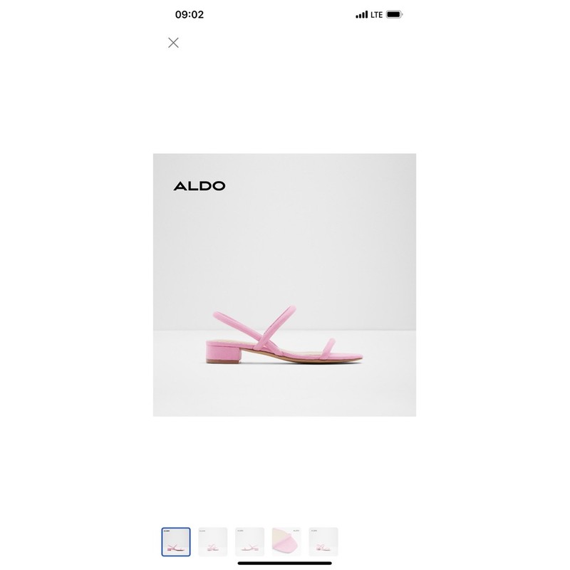 Giày Aldo size 36 newtag màu hồng chính hãng