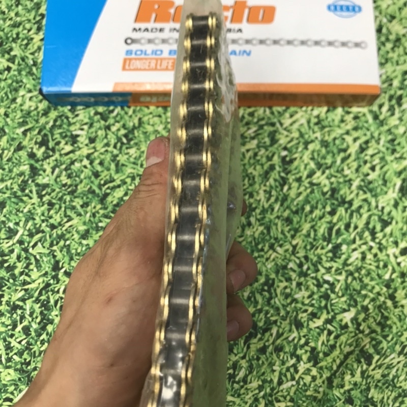 Sên Vàng - Đen Recto 124, 132 Mắt 9ly 10ly  Made in Malaysia Cho Các Xe