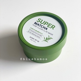 Mặt nạ đất sét trà xanh Somebymi Super Matcha pore clay mask