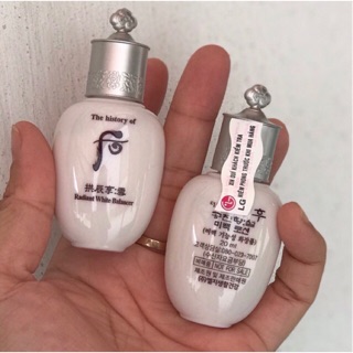 Cặp Hoa Hồng Sữa Dưỡng Trắng Da Seol Whoo Mini date 2022