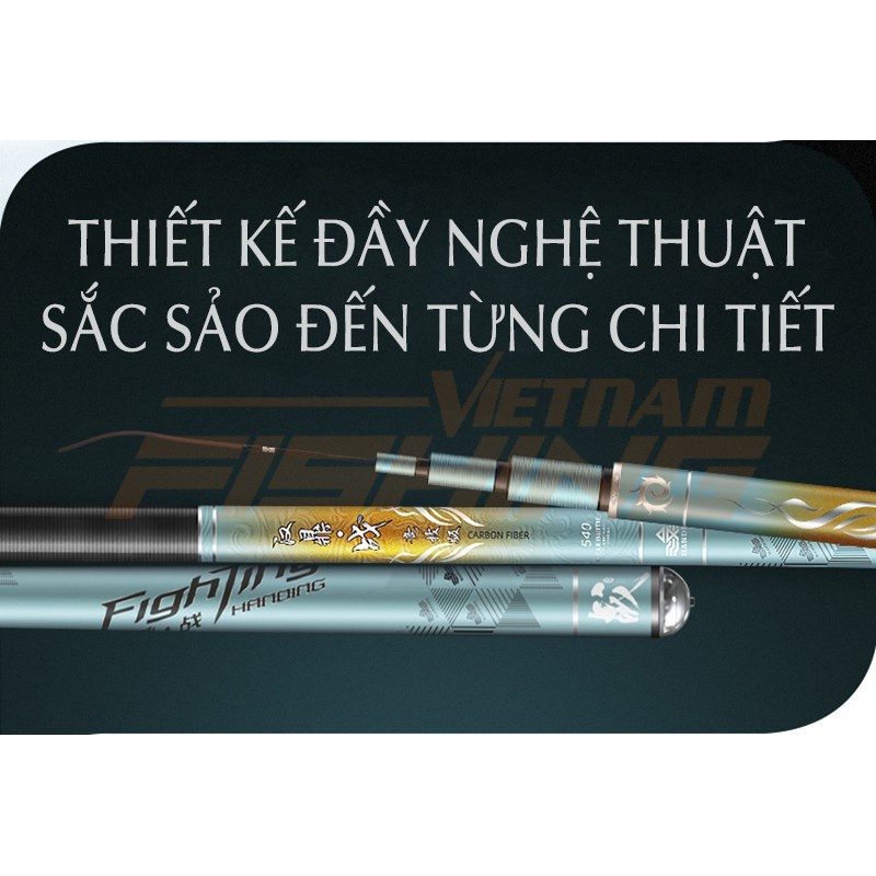 Cần câu tay 5h handing - fighting Hoàng Vũ