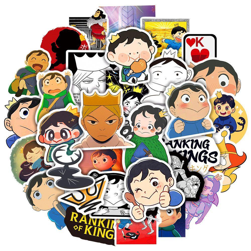 PEWANY Bộ 50 Miếng Dán Anime Chống Nước Trang Trí Vali / Xe Máy / Guitar / Văn Phòng / Trường Học
