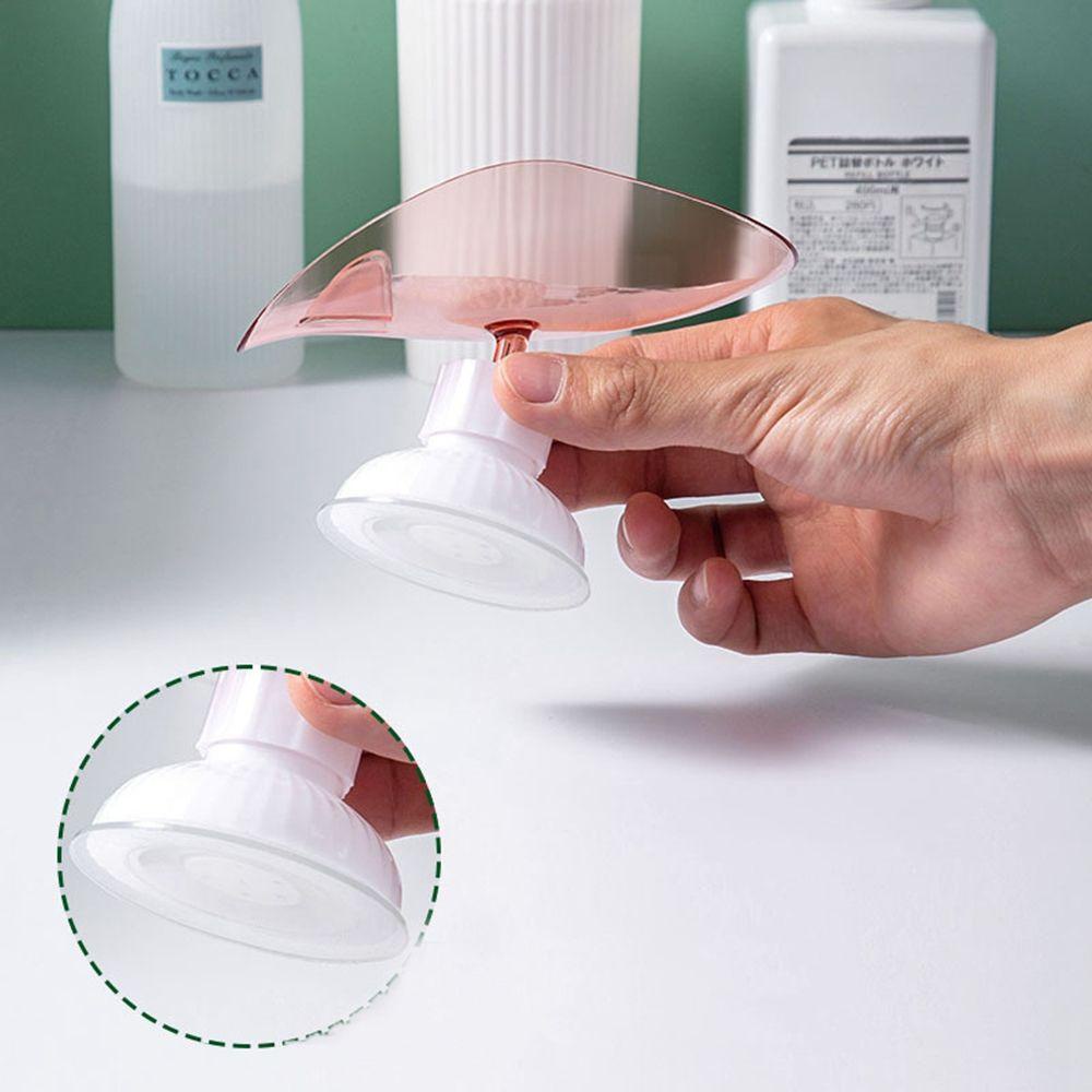 Giá Đỡ Xà Phòng Bằng Nhựa Có Giác Hút Đa Năng Cho Phòng Tắm 1 Cái