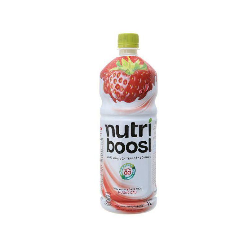 chai sữa nutriboost hương dâu 297ml