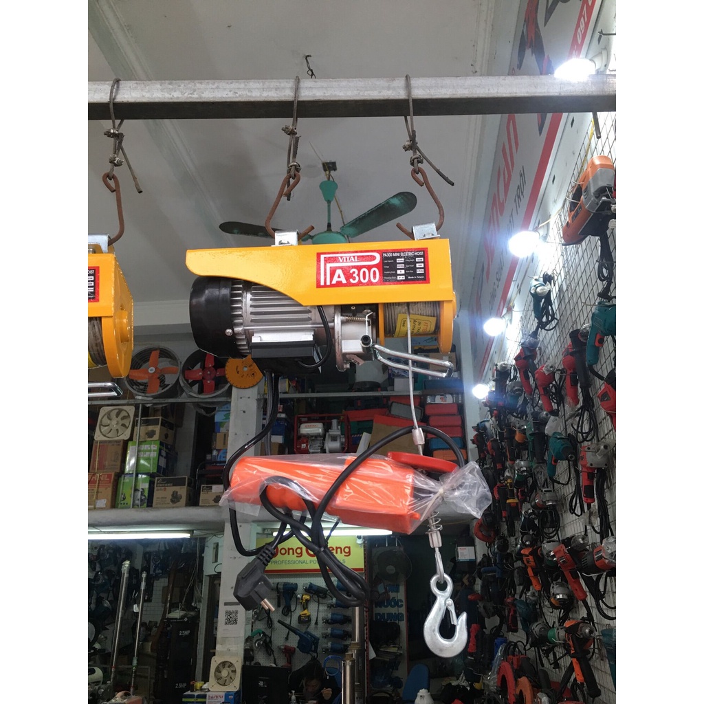 Máy tời điện treo Vital PA200-PA1200 nhập khẩu nhật bản