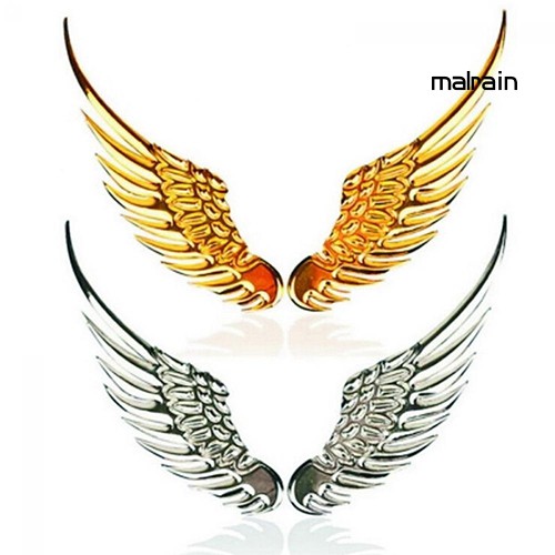 【VIP】Cool 3D Car Metal Eagle Wing Emblem Badge Trunk Auto Sticker Vehicle Decal Decor