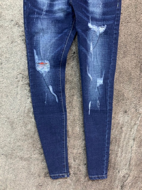 Quần jean nam xanh đen rách xước,quần bò đẹp giá rẻ AT 43 | BigBuy360 - bigbuy360.vn