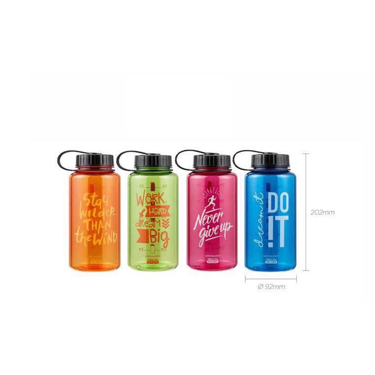 BÌNH ĐỰNG NƯỚC BẰNG NHỰA TRITAN 1L LOCK&LOCK-ABF610