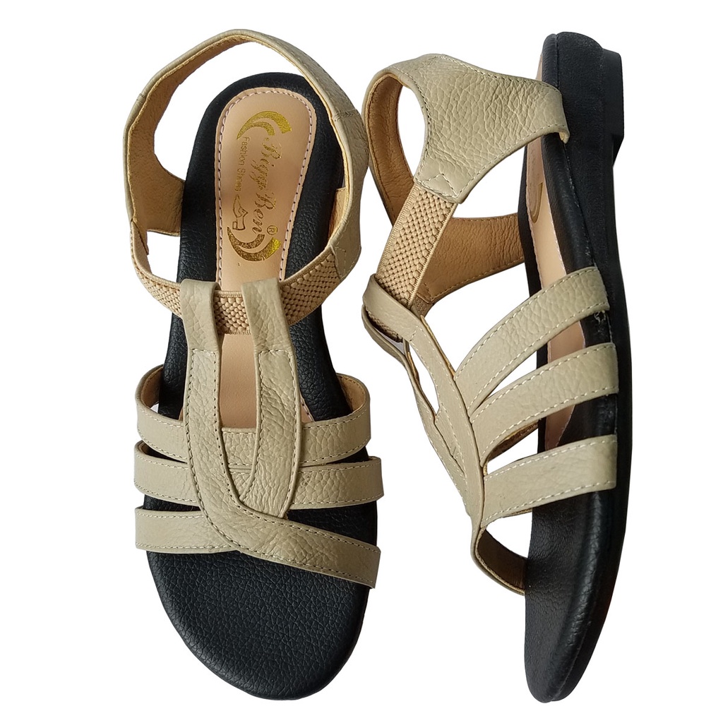 Giày Sandal Nữ Da Bò Thật BIGBEN Cao Cấp SDN57