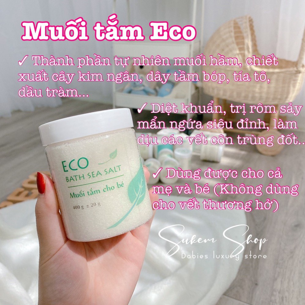 Muối Tắm Eco/Muối Tắm Bé Sinh Dược Eco