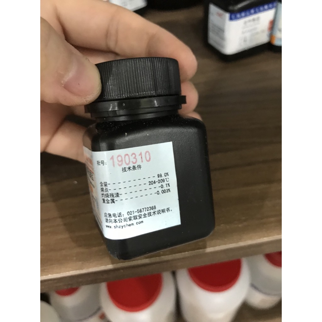 Hóa chất pyridoxine hydrochloride lọ 25g CAS 58-56-0 C8H11NO3 HCl Vitamin B6 tinh khiết 99%