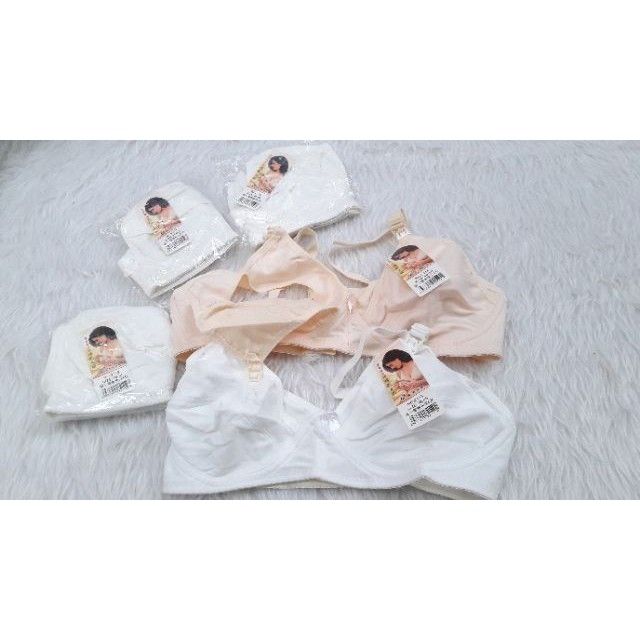 Áo Ngực / Áo Lót Bầu Và Cho Bé Bú, Cotton Không Đệm Thoáng Mát