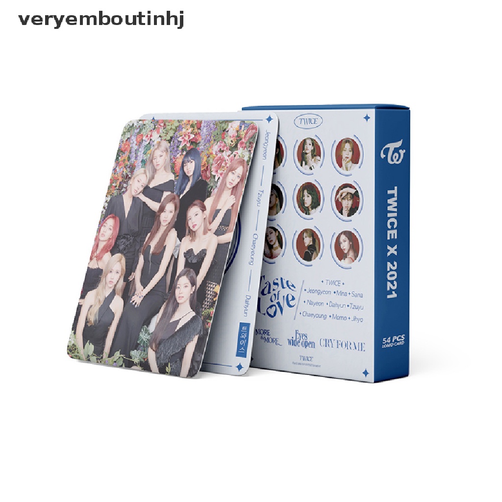 Bộ 54 thẻ ảnh nhóm nhạc TWICE ITZY MAMAMOO Red Velvet