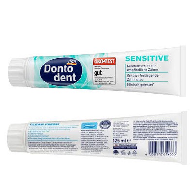 Kem đánh răng Dontodent Sensitive, 125ml