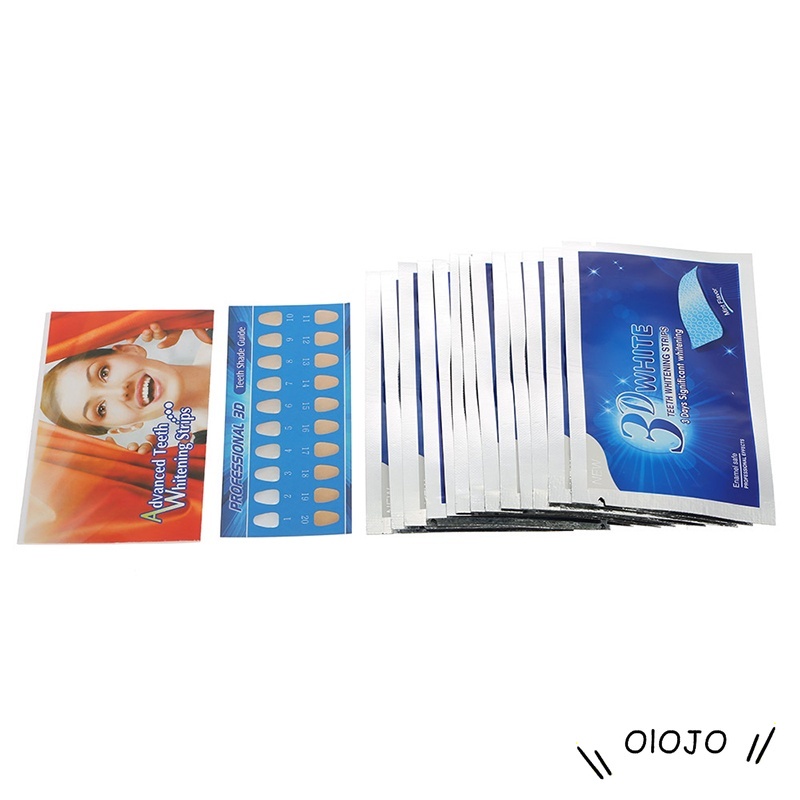⚜️Set 2 Miếng dán làm trắng răng 3d tiện dụng