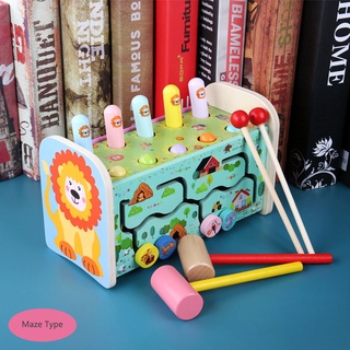 😚 đập chuột kết hợp đàn xylophone - đồ chơi gỗ thông minh