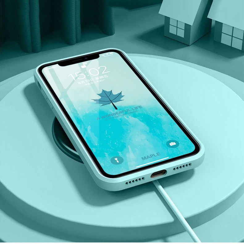 Ốp Điện Thoại Silicon Mềm Hình Lá Phong Cho Realme 8 6 7 PRO 6i 5 5s 5i 7i C20 C21 C21Y C25 C15 C12 C11 C3