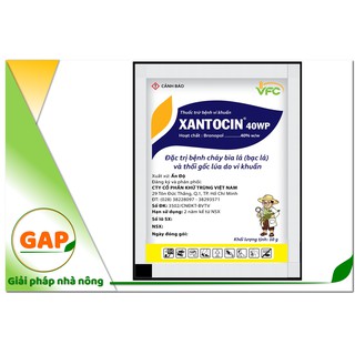 XANTOCIN 40WP - gói 18g - Chuyên vi khuẩn cho cây trồng