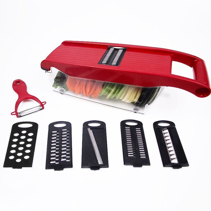 Bộ Dụng Cụ Bào Rau Củ Quả Đa Năng Bằng Thép Không Gỉ