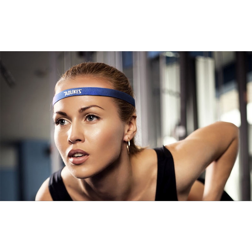 Băng Đô Chặn Mồ Hôi Trán Thể Thao Nam Nữ Headband Hàng Chính Hãng AOLIKES