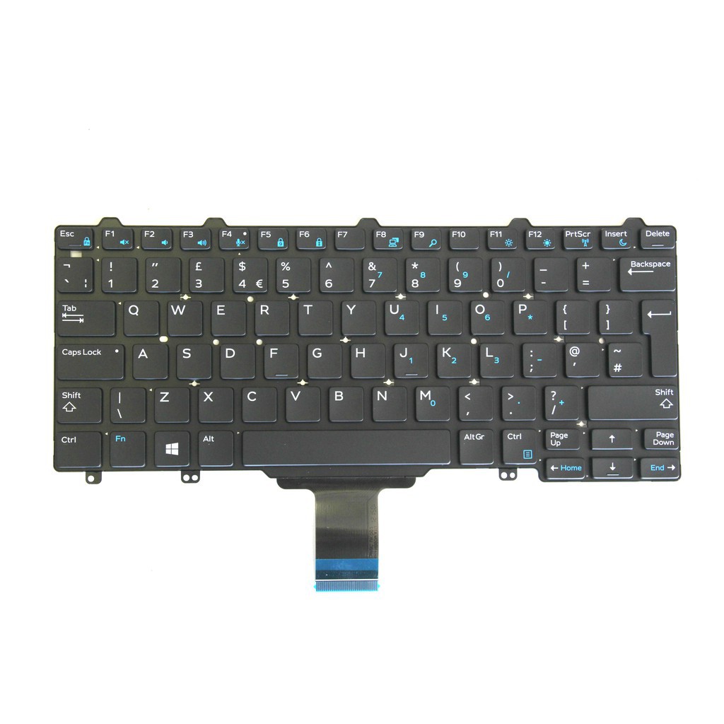 Bàn phím Dell Latitude E5250 E7270 E7250 Keyboard Có LED