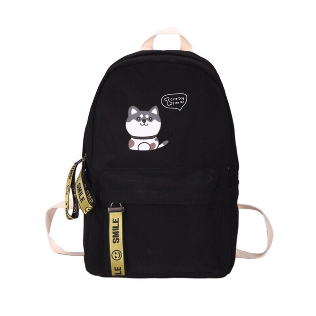 Balo Thời Trang Hàn Quốc - Chú Chó Cute