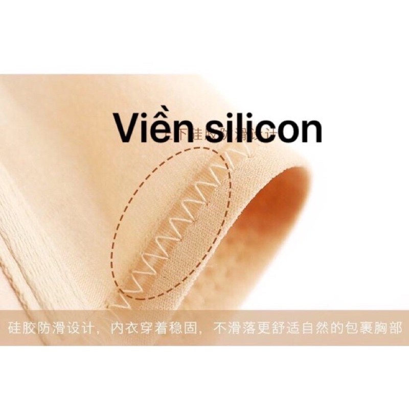[Mã FAMARAL1 giảm 10K đơn 50K] [ĐÃ VỀ] Áo bra quây, bra không dây viền silicon BRA07 BRABOX | BigBuy360 - bigbuy360.vn