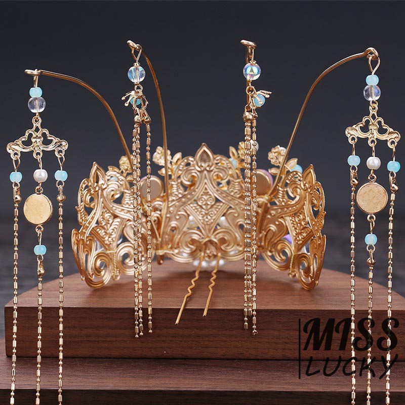 Cài Tóc Phong Cách Trung Hoa Xinh Xắn Cho Nữ