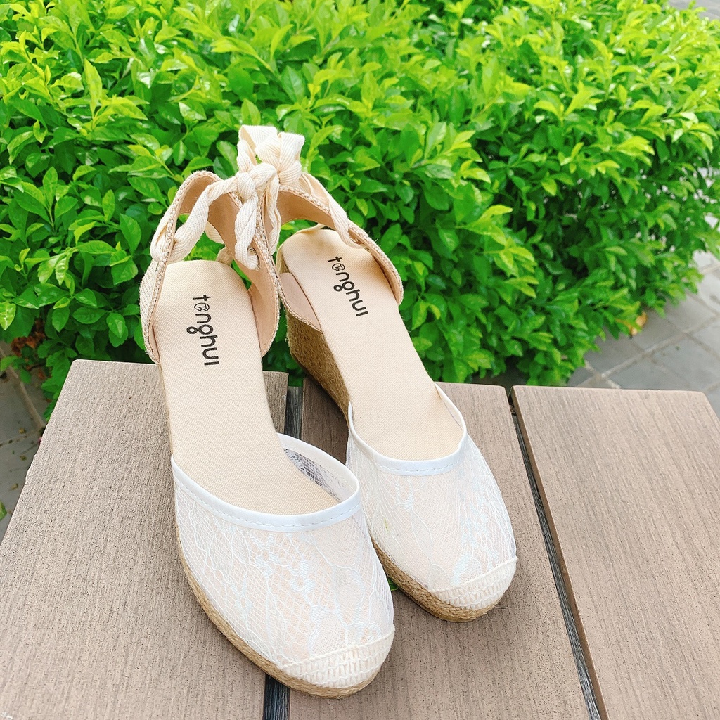 - Dép cói đế xuồng tôn dáng cực xinh, Có nhiều mầu, size từ 36 -38, Ảnh thật Changin chụp