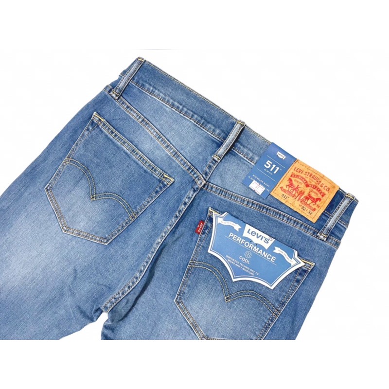 Quần jean nam levi’s 511 chuẩn đẹp tôn dáng | BigBuy360 - bigbuy360.vn