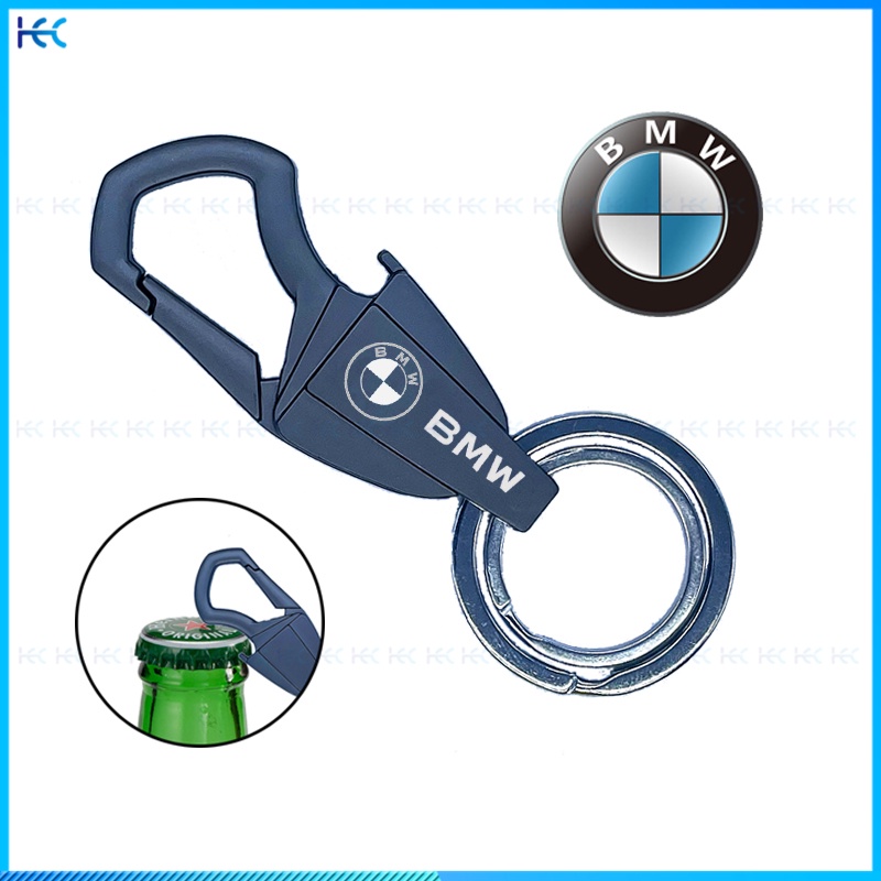 BMW Móc Khóa Kiêm Dụng Cụ Mở Nắp Chai Bằng Hợp Kim Cao Cấp