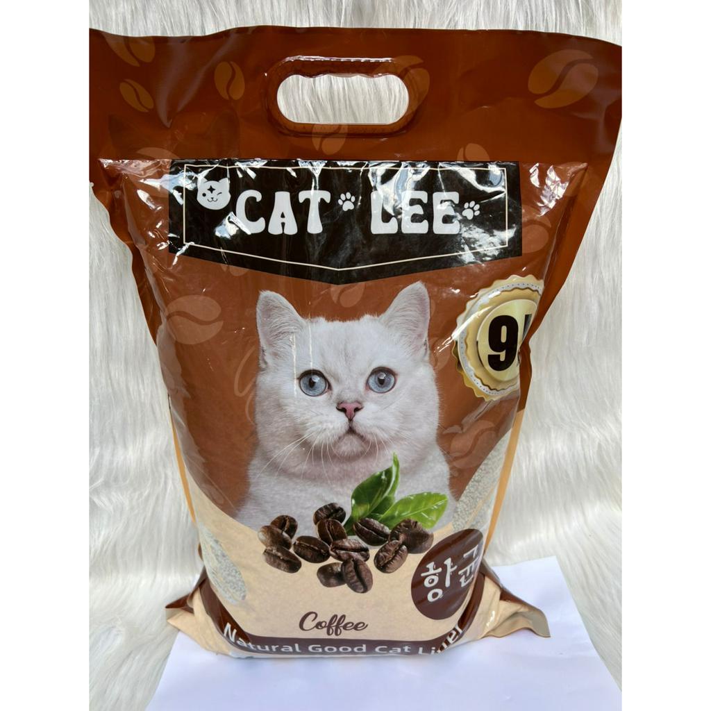 Cát vệ sinh cho mèo Cat Lee 18L, Cát vệ sinh mèo khử mùi vón cục 18L