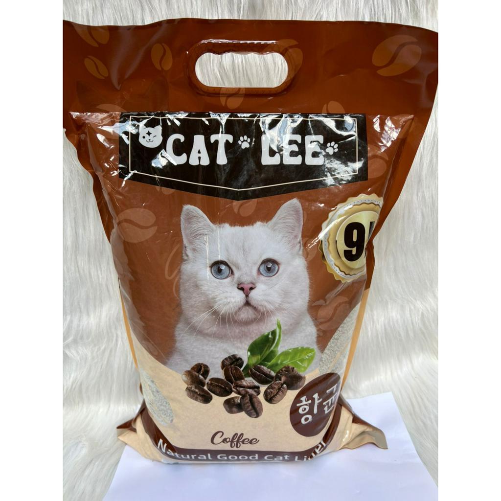 Cát vệ sinh cho mèo khử mùi vón cục Cat Lee 9L