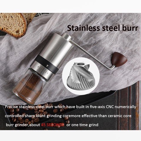 Cối xay coffee lưỡi Inox 6 cấp độ