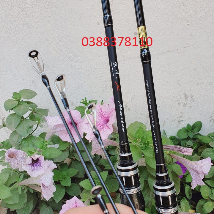 Cần Câu Lure Đa Dụng X Master 3 Ngọn ML, M, MH, 3 Độ Cứng Phổ Thông Nhất Khi Câu Lure